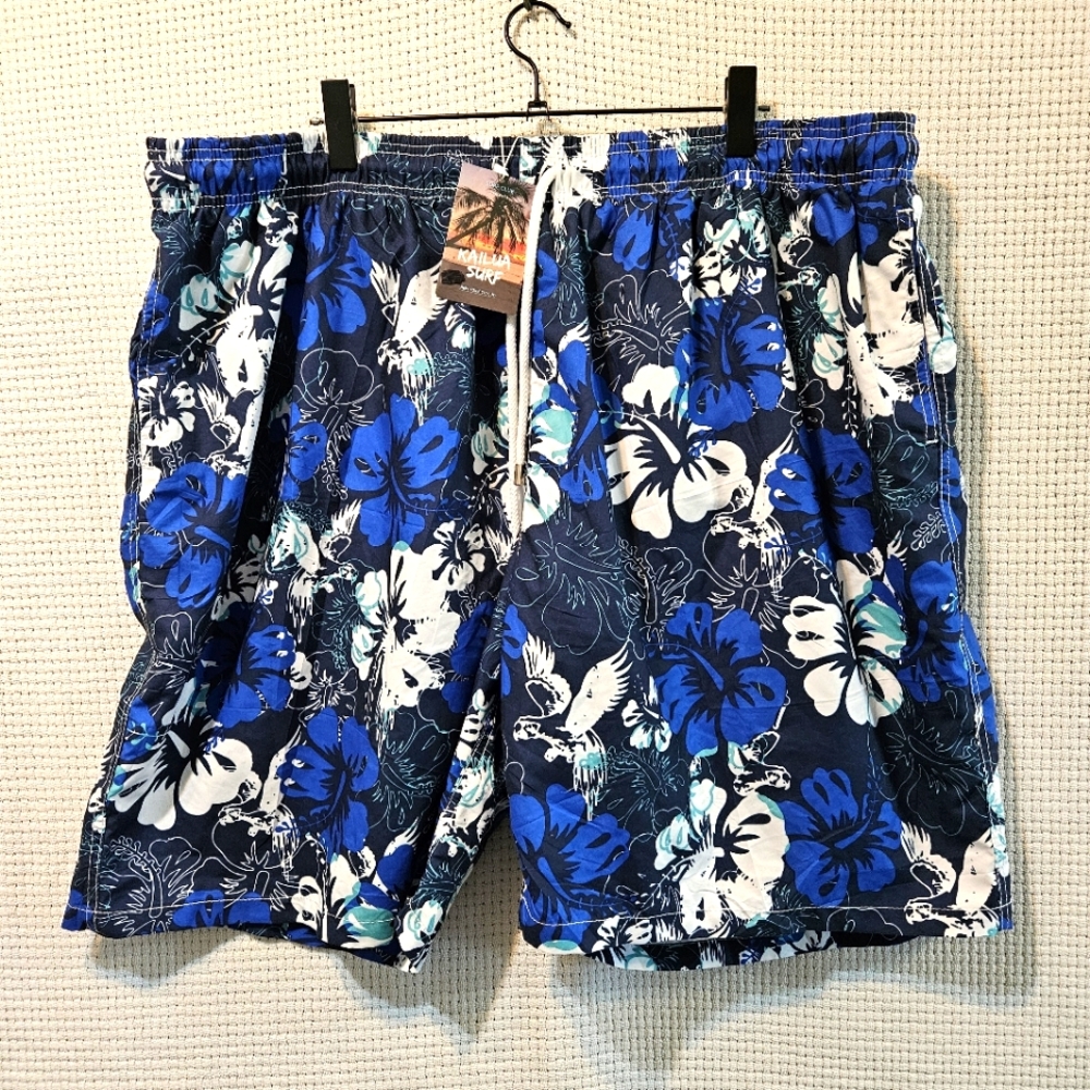 NWT 5X Men's Swim Shorts By Kailua Surf